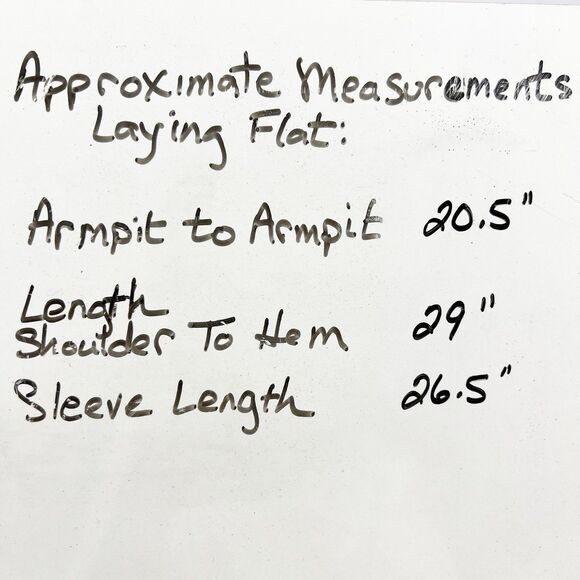 Talbots XL PETITE Marled Blue Gray 100% Cotton Ribbed Knit Open Cardigan Sweater - Picture 10 of 10